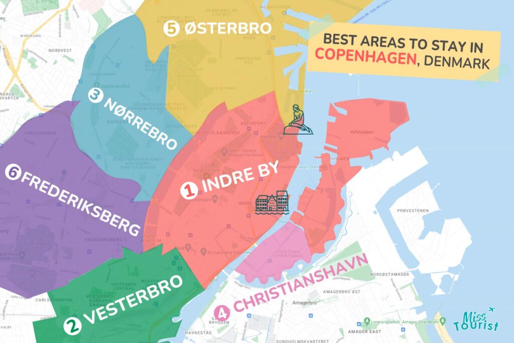 mappa copenaghen