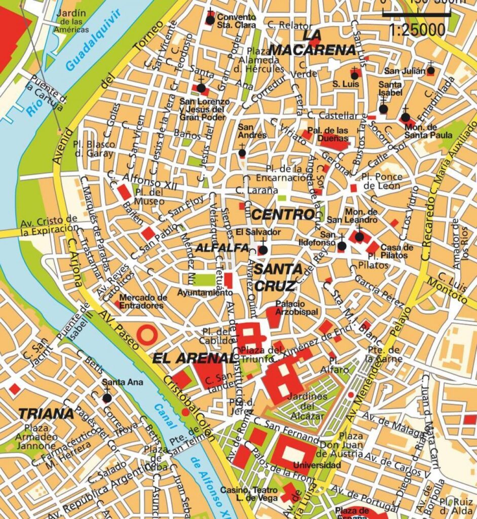 mappa siviglia