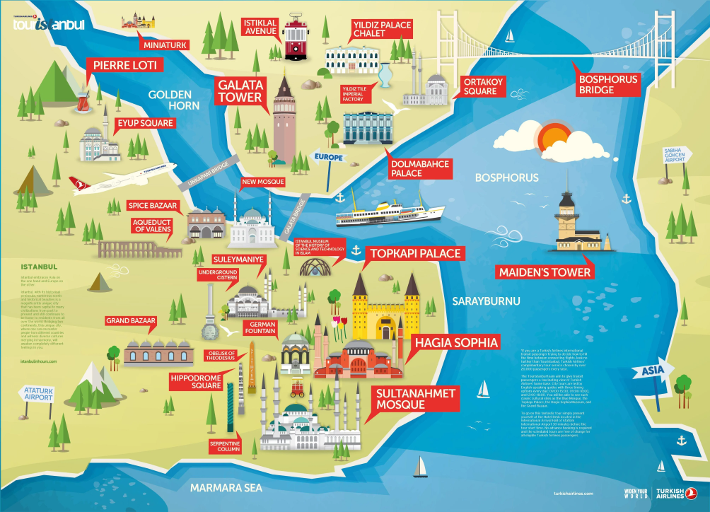 mappa istanbul 1