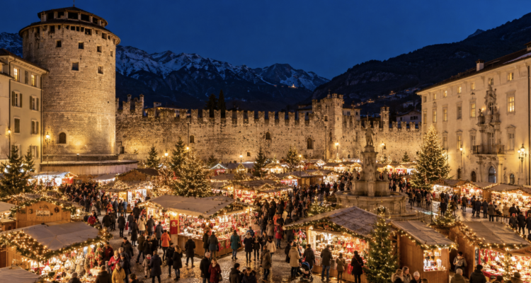 mercatini di Natale di Piazza Fiera a Trento